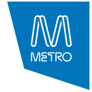 Metro logo.